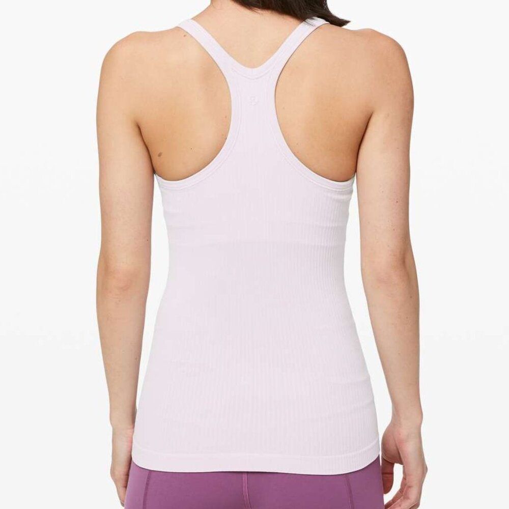 Lululemon Ebb To Street Tank II in Light Pink Size 6